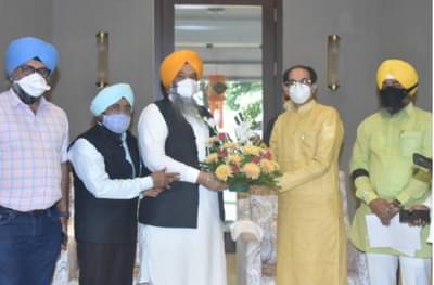 एनडीएबाहेर पडलेल्या दोन पक्षांची भेट, अकाली दलाचे नेते उद्धव ठाकरेंच्या भेटीला