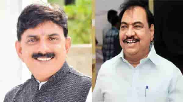 जळगावातील भाजप आमदाराच्या पोस्टरवर एकनाथ खडसेंचा फोटो