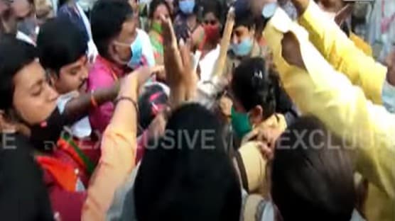 औरंगाबादेत भाजप कार्यकर्ते आणि पोलिसांमध्ये झटापट, नेमकं घडलं काय?