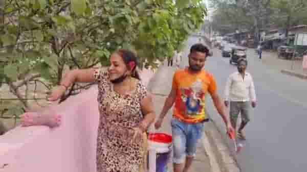 पतीच्या वाढदिवशी पत्नीकडून पुलाची रंगरंगोटी, आतार्पंयत 27 लाख खर्च करुन शाळा, स्मशानभूमी, अनाथालयांचं कायापालट