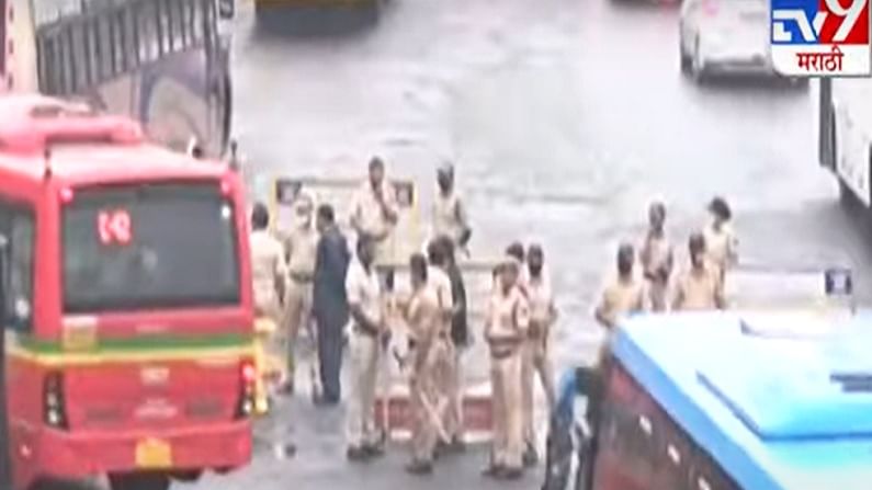 मुंबई पोलिसांना भगव्याची भीती; चोख बंदोबस्त