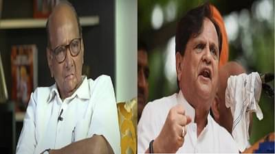 अहमद पटेल यांच्या शोकसभेला जाण्याचे संकट आलं, कशा पद्धतीने बोलावं, शरद पवार भावूक