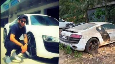 विराट कोहलीने वापरलेली आलिशान ऑडी बेकार अवस्थेत