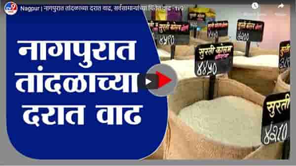 Nagpur | नागपुरात तांदळाच्या दरात वाढ, सर्वसामान्यांच्या चिंतेत वाढ