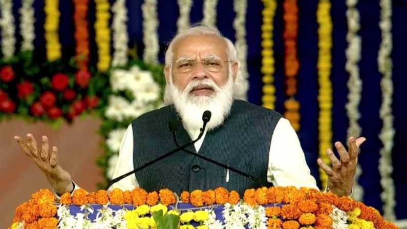 शेतकऱ्यांच्या खांद्यावर विरोधी पक्षांची बंदूक : पंतप्रधान मोदी