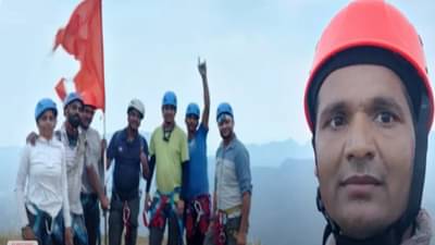 जिंकलत भावांनो! बदलणारं वातावरण, हवेची गती, काळ्या कातळाचे तुटणारे कडे सोसत लिंगाणा सर