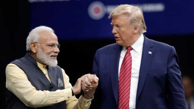 मोदींच्या नेतृत्वाचा अमेरिकेतही डंका; जाता जाता ट्रम्प यांच्याकडून सर्वोच्च गौरव