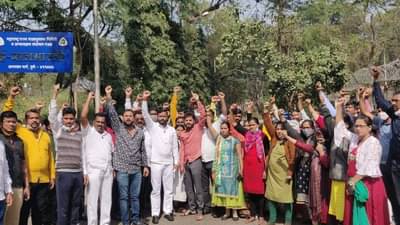 तारादूतांचं आंदोलन तापलं; घोषणाबाजी करत मराठा आंदोलकांचा सारथीत घुसण्याचा प्रयत्न