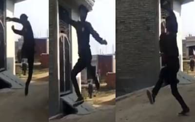 हटके अंदाज, विचित्र बोलिंग डेंजर रनअप, आकाश चोप्राकडून व्हिडीओ शेअर