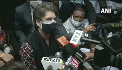 कृषी कायद्यांविरोधातील काँग्रेसचं आंदोलन पेटलं, कार्यकर्त्यांची धरपकड; प्रियांका गांधी ताब्यात