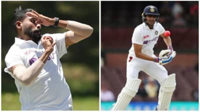 AUS vs IND, 2nd Test | शुभमन गिल-मोहम्मद सिराजचे ऑस्ट्रेलियाविरोधात कसोटी पदार्पण