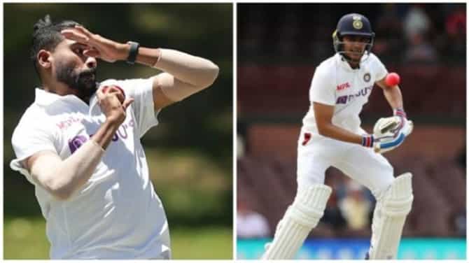 AUS vs IND, 2nd Test | शुभमन गिल-मोहम्मद सिराजचे ऑस्ट्रेलियाविरोधात कसोटी पदार्पण