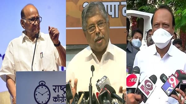 शरद पवारांनंतर तुमचं स्थान काय राहील? चंद्रकांत पाटलांचा अजितदादांना खडा सवाल
