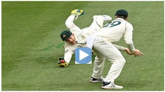 Australia vs India, 2nd Test | विकेटकीपर टीम पेनचा शानदार एकहाती कॅच, चेतेश्वर पुजारा तंबूत