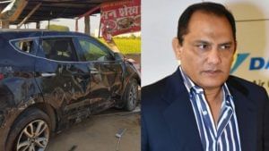 BREAKING : भारतीय संघाचे माजी कर्णधार मोहम्मद अझरुद्दीन यांच्या गाडीचा अपघात