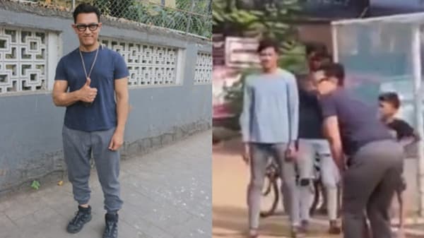 Cricket Fever | आमिर खान क्रिकेटमध्ये दंग, बच्चे कंपनीसोबत चौकार-षटकारांची बरसात, सेल्फी घेतावेळी खास रिअॅक्शन!