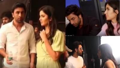 Caught | जाहिरातीच्या शूटिंगसाठी रणबीर-कतरिना एकत्र, दोघांना सोबत बघून चाहत्यांना अत्यानंद!