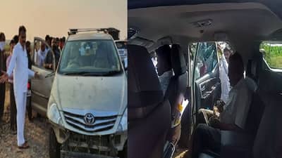 बाप तसा बेटा, काल राज्यमंत्री भरणेंकडून अपघातग्रस्ताला मदत, आज मुलाची गाडी बनली अ‌ॅम्बुलन्स!