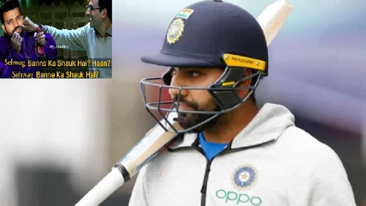 Rohit Sharma | सेहवाग बनने का शौक है? हिटमॅन रोहित शर्मा ट्रोल
