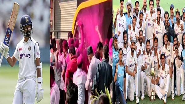 ब्रिस्बेनपासून चंदनापुरीपर्यंत रहाणेंचाच गुलाल, कसोटी मालिका जिंकली, ग्रामपंचायत निवडणुकीतही रहाणे पॅनेल विजयी!