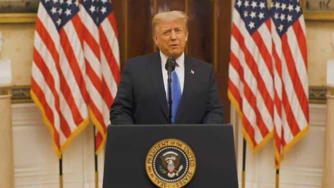 Donald Trump Farewell : अखेर डोनाल्ड ट्रम्प यांनी व्हाईट हाऊस सोडलं, शेवटच्या भाषणात भावूक, म्हणाले...