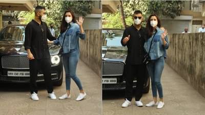 आई बनल्यानंतर प्रथमच घराबाहेर पडली अनुष्का, सोबत लेकही...