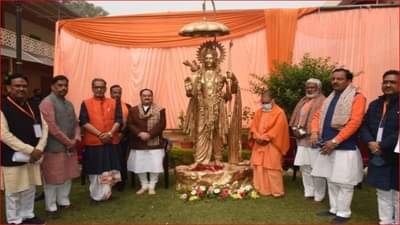 भाजपनं प्रभू रामाची मूर्ती उभारली, शिवसेना नेत्या म्हणतात यांनी तर सीतेला वेगळं केलं!