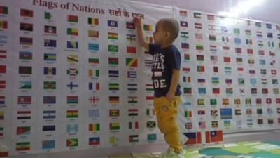 अडीच वर्षीय वैदिशाची इंडिया बुक ऑफ रेकॉर्डमध्ये नोंद, 200 देशांच्या राजधानी आणि राष्ट्रध्वज तोंडपाठ