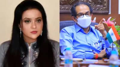 सो कॉल्ड पर्यावरणप्रेमी कुटुंबीयांचा जंगलातील जमिनीवर बंगला; अमृता फडणवीसांचा उद्धव ठाकरेंवर निशाणा