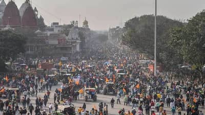 Farmers Protest Live: आतापर्यंत 200 जण ताब्यात
