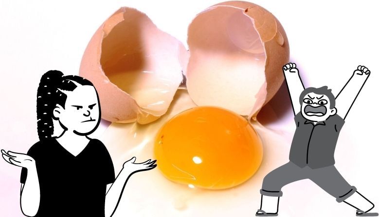 2 अंड्यांसाठी पती-पत्नीचा वाद पोहोचला पोलीस स्टेशनमध्ये, पोलिसांनी असा वापरला 'अंडे का फंडा'