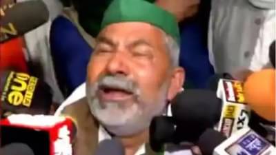 राकेश टिकैत यांच्या अश्रूंनी शेतकरी आंदोलनाला पुन्हा धार, गाझीपूरमध्ये पुन्हा आंदोलक एकवटले