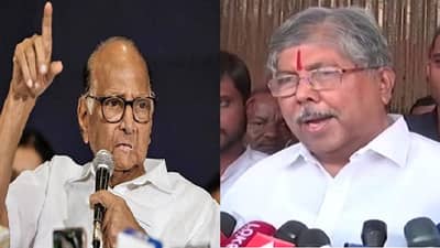 शरद पवारांवर टीका करण्याशिवाय पर्याय नाहीच; चंद्रकांत पाटलांची कबुली, म्हणाले....