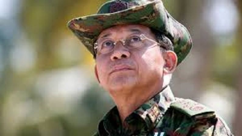 Myanmar's Commander in Chief Senior General Min Aung Hlaing