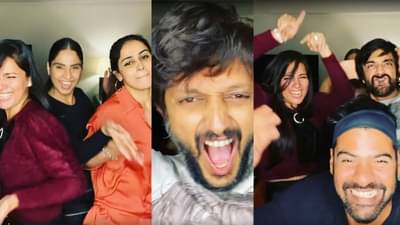 Video | रितेशसोबत नाचताना खाली पडली जेनेलिया, अभिनेत्याने शेअर केला गमतीदार व्हिडीओ!