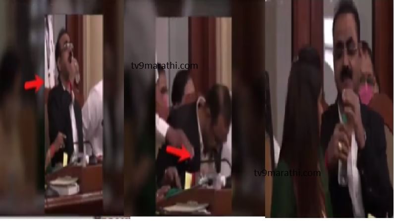 VIDEO | सहआयुक्त पाणी समजून सॅनिटायझर प्यायले, बजेट सादर करताना गंभीर बाब VIDEO | सहआयुक्त पाणी समजून सॅनिटायझर प्यायले, बजेट सादर करताना गंभीर बाब