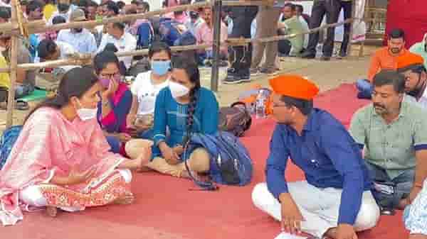 भाजप नेत्याची काँँग्रेसवासी कन्या आझाद मैदानात, अंकिता हर्षवर्धन पाटलांची ठाकरे सरकारला एक विनंती...