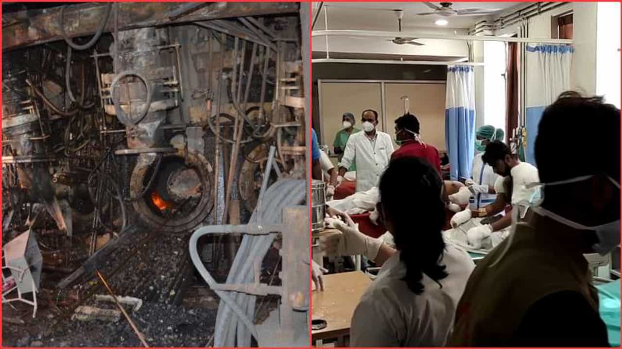Video | उत्तम गालवा कंपनीतील अपघातात 38 मजूर भाजले, 10 गंभीर जखमी