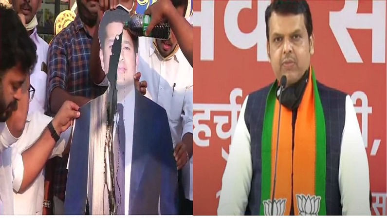 सचिन तेंडुलकरांचा 'असा' अपमान महाविकास आघाडीचे नेते सहन करणार का? : देवेंद्र फडणवीस सचिन तेंडुलकरांचा 'असा' अपमान महाविकास आघाडीचे नेते सहन करणार का? : देवेंद्र फडणवीस