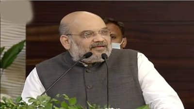 बाळासाहेब ठाकरेंचे सर्व सिद्धांत तापी नदीत टाकून शिवसेना सत्तेत; अमित शहांची उद्धव ठाकरेंवर थेट टीका