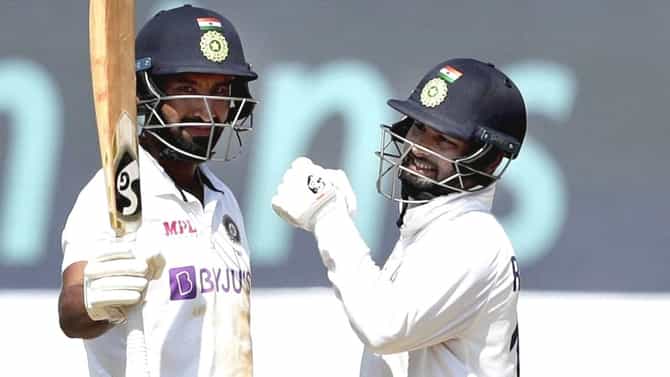 India vs England 1st Test | रिषभ पंतसोबतच्या शतकी भागीदारामुळे चेतेश्वर पुजारा आनंदी, म्हणाला.....