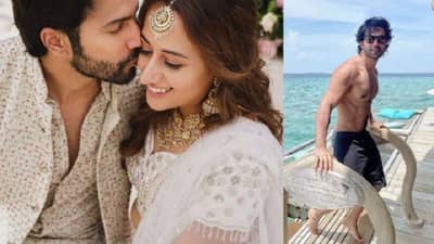 चित्रपटाच्या सेटवर वरुण धवनला येतेय पत्नी नताशाची आठवण!