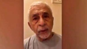 VIDEO: शांत रहाणं म्हणजे अन्याय करणाऱ्याला साथ देणं, नसीरुद्दीन शाह यांची मोदी सरकारवर टीका