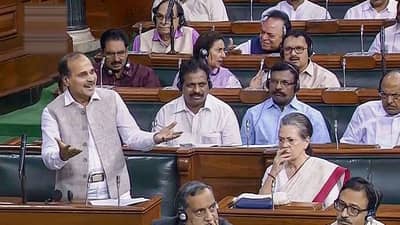 सचिन, लता मंगेशकरांची दिशाभूल करण्याचा प्रयत्न, लोकसभेत अधीर रंजन चौधरींचा घणाघात