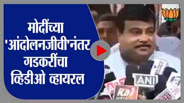 Video: मोदींनी आंदोलनजीवी म्हणून डिवचल्यानंतर गडकरींचा व्हिडीओ व्हायरल का? गडकरी काय म्हणाले होते?
