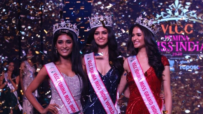 Femina Miss India 2020 | तेलंगणाच्या मानसा वाराणसीच्या डोक्यावर मिस इंडियाचा ताज