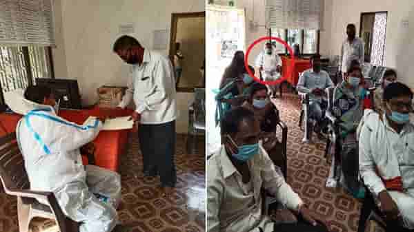 Corona Positive | बापरे! कोरोना रुग्ण थेट रुग्णालयातून ग्रामपंचायतीत; सरपंचपदाच्या निवडणुकीत भाग