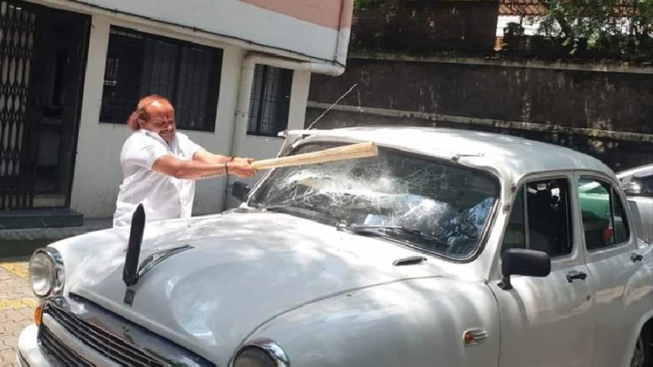 Video | योग्य वेळी दांडक्याला हात घातला पुणे पालिका अधिकाऱ्यांची गाडी फोडणाऱ्या मनसे नगरसेवकाचा नवा किस्सा