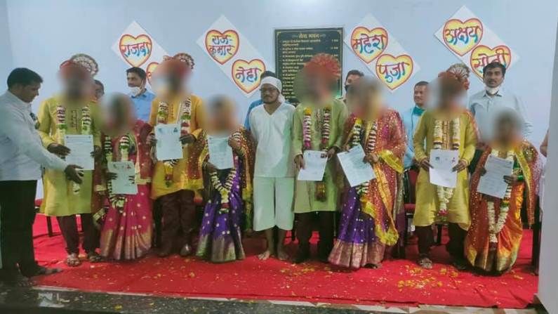 लातूरच्या हॅप्पी इंडियन व्हिलेजवर अनोखा लग्नसोहळा, एचआयव्ही संक्रमित मुलांचा सत्यशोधक विवाह