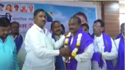 काँग्रेस कार्याध्यक्ष चंद्रकांत हंडोरेंच्या भीमशक्ती संघटनेत पक्षप्रवेशाचा धडाका